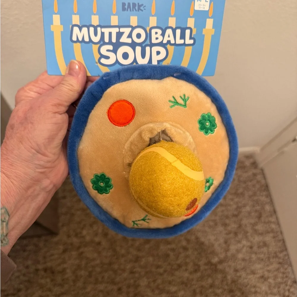 NWT Barkbox dog toy muttzo ball soup - Picture 2 of 6